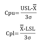 Cpu and Cpl equations