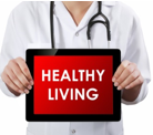 healthy living sign