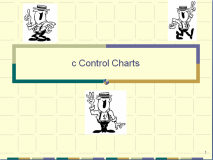 C Control Charts