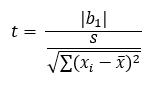 t equation