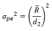 repeatability variance equation