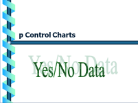 P Control Charts
