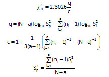 Bartlett Equations