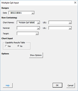 Input Screen