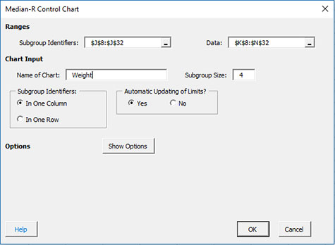 Input Screen
