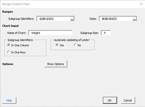 Input Screen