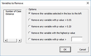 Remove Variables