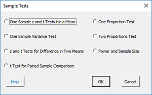 Sample Tests