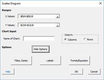 Show Options