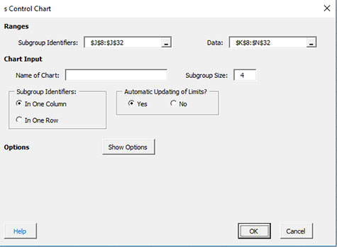 Input Screen