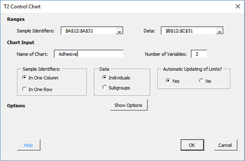 Input Screen