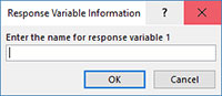 Response Variable Information
