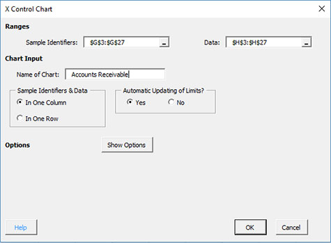 Input Screen