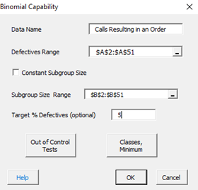 start form with subgroup range visible