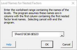 enter names nested form