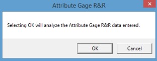run attribute Gage R&R