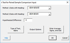 Paired Sample Input