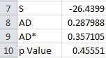 Workbook Output