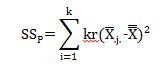 parts sum of squares equation