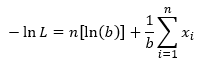 simplified log likelihood
