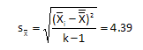 average dispersion parameter