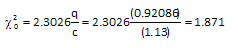 bartlett's stat calculation