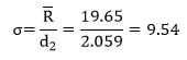 sigma calculation