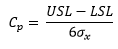 Cp calculation