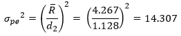 repeatability calculation