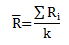 rbar calculation