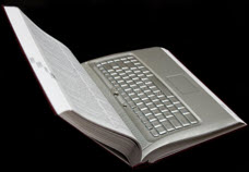 book and laptop