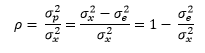 intraclass coefficient equation