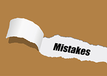 mistakes