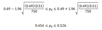 election poll example