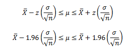 z confidence interval