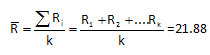 rbar calculations