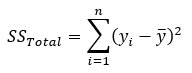 total sum of square