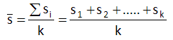 Average Standard Deviation Calculation Figure